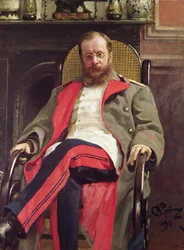 Portrait de César Cui, 1890